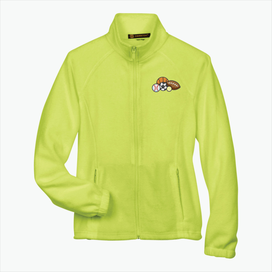 Harriton Full-Zip Fleece Jacket - Women's