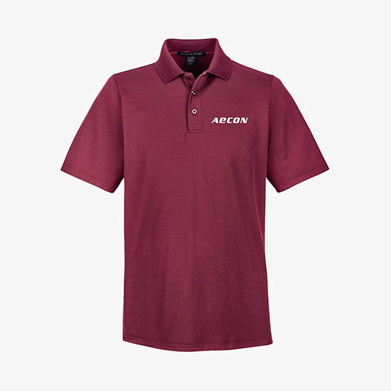 CrownLux Plaited Performance Polo - Men's