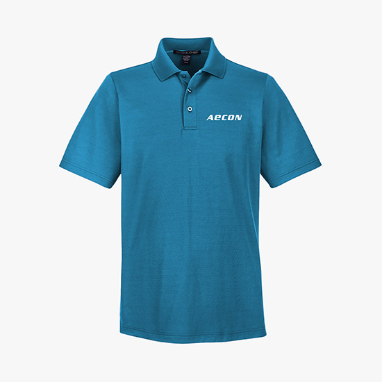 CrownLux Plaited Performance Polo - Men's