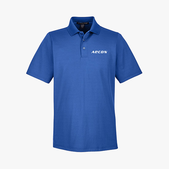 CrownLux Plaited Performance Polo - Men's