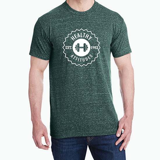 Bayside USA Made Triblend T-Shirt