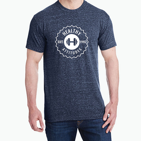 Bayside USA Made Triblend T-Shirt