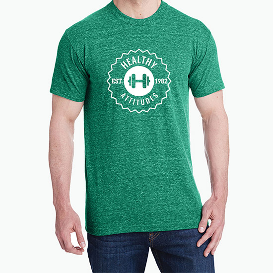 Bayside USA Made Triblend T-Shirt