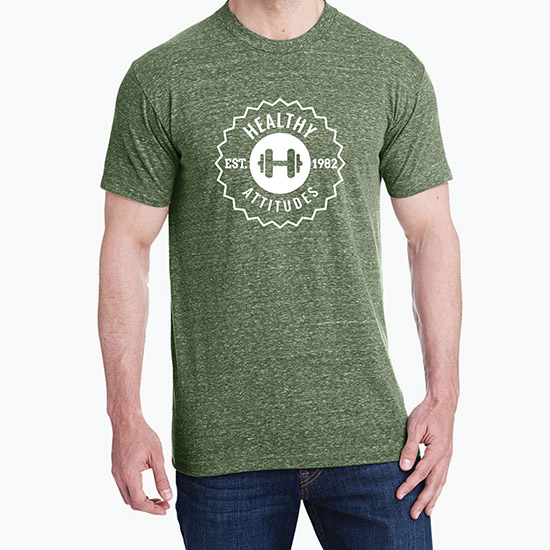 Bayside USA Made Triblend T-Shirt