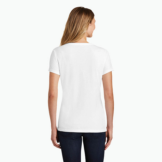 Fan Favorite Blended V-Neck T-Shirt - Women's - White