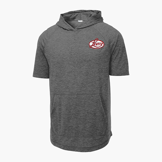 Charged Tri-Blend Short Sleeve Hoodie