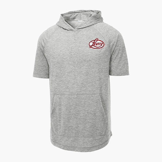 Charged Tri-Blend Short Sleeve Hoodie