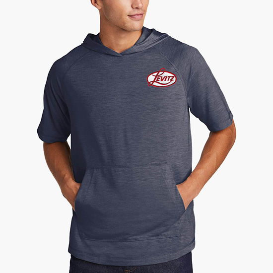 Charged Tri-Blend Short Sleeve Hoodie