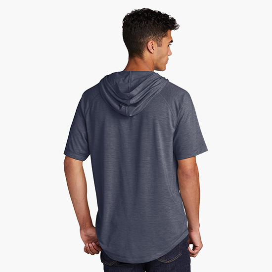 Charged Tri-Blend Short Sleeve Hoodie