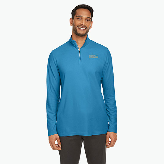 Fusion ChromaSoft Pique 1/4-Zip Pullover - Men's