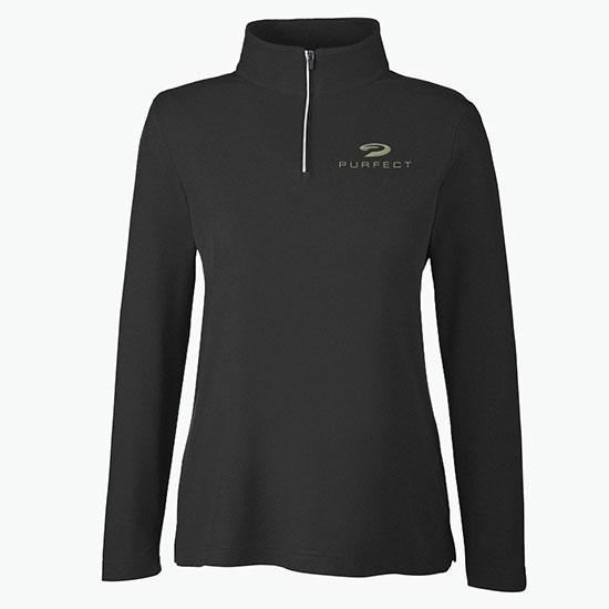 Fusion ChromaSoft Pique 1/4-Zip Pullover - Women's