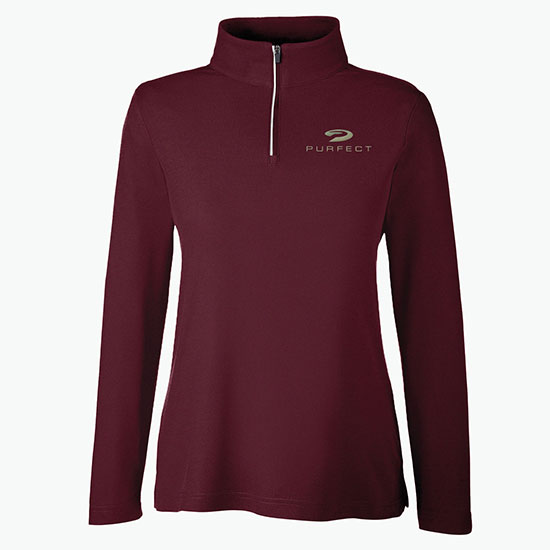 Fusion ChromaSoft Pique 1/4-Zip Pullover - Women's