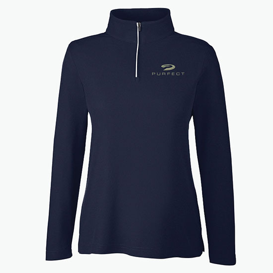 Fusion ChromaSoft Pique 1/4-Zip Pullover - Women's