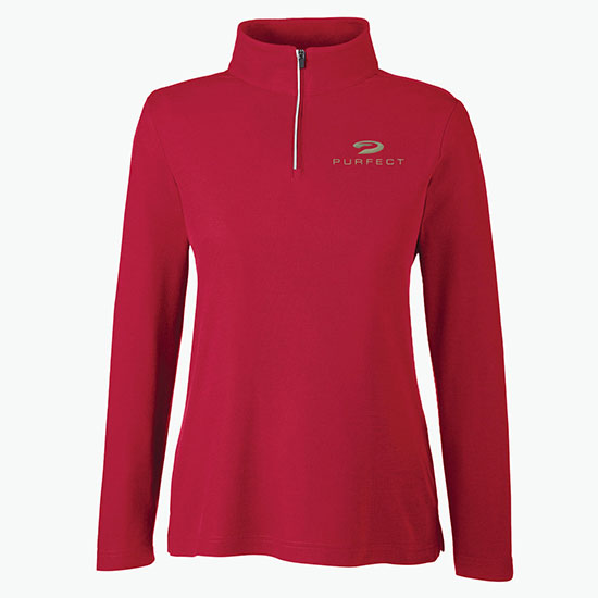 Fusion ChromaSoft Pique 1/4-Zip Pullover - Women's