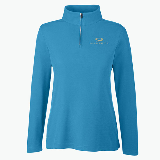 Fusion ChromaSoft Pique 1/4-Zip Pullover - Women's