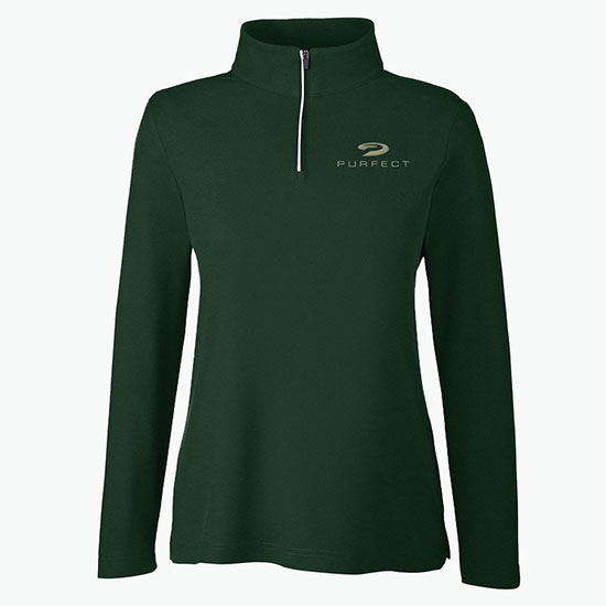 Fusion ChromaSoft Pique 1/4-Zip Pullover - Women's