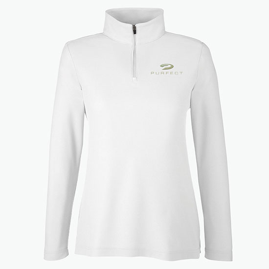 Fusion ChromaSoft Pique 1/4-Zip Pullover - Women's
