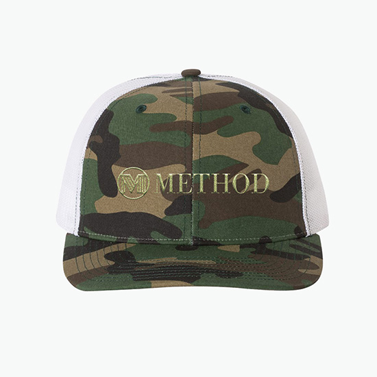 Richardson Patterned Trucker Snapback Cap