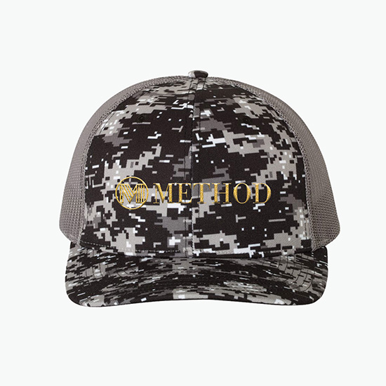 Richardson Patterned Trucker Snapback Cap