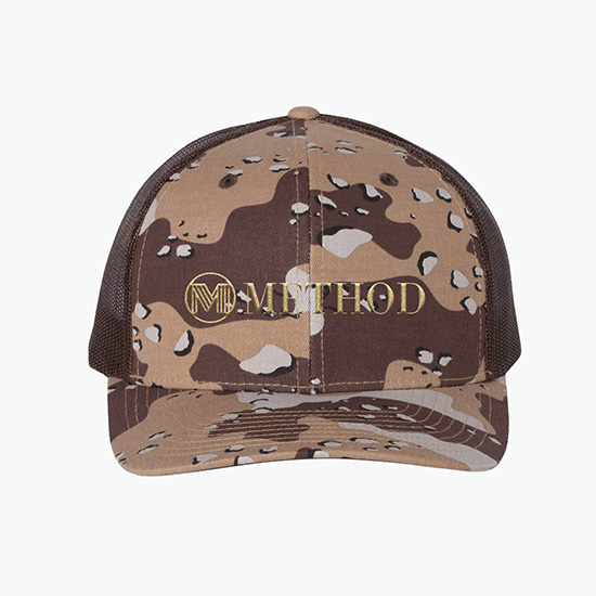 Richardson Patterned Trucker Snapback Cap