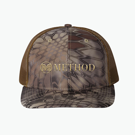 Richardson Patterned Trucker Snapback Cap