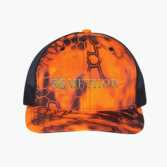 Richardson Patterned Trucker Snapback Cap