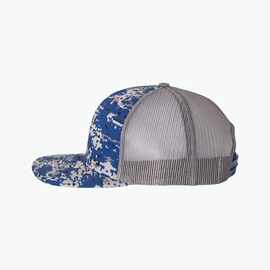 Richardson Patterned Trucker Snapback Cap