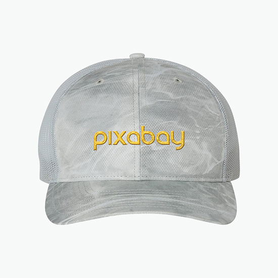 Richardson Patterned Trucker Snapback Cap