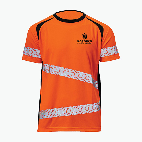 Short-Sleeve ANSI 107 Class 3 Two-Tone Safety T-Shirt