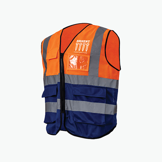 4 Pocket ANSI 107 Class 2 Safety Vest