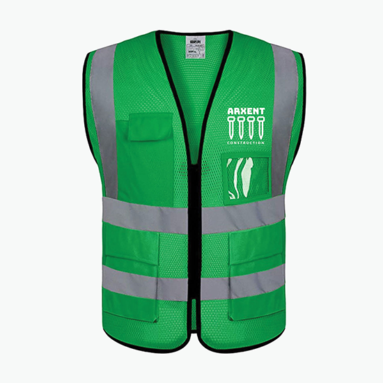 4 Pocket ANSI 107 Class 2 Safety Vest