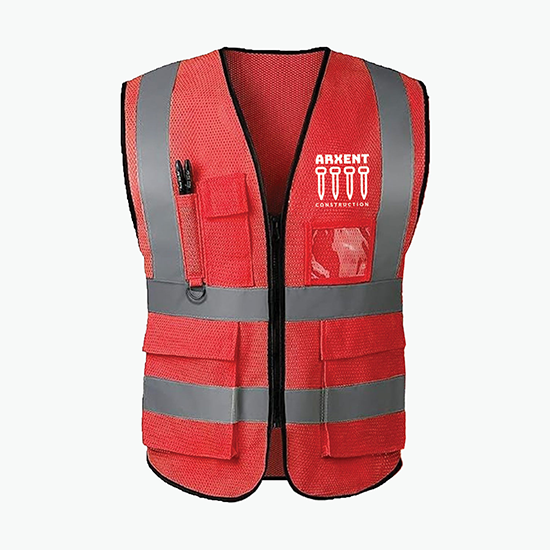 4 Pocket ANSI 107 Class 2 Safety Vest
