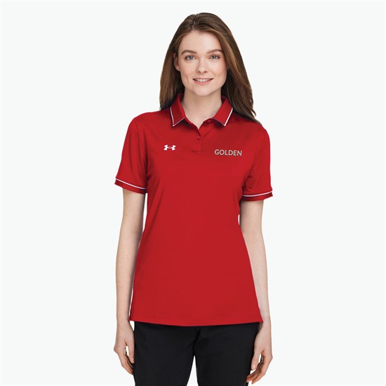 Under Armour Tipped Team Performance Polo - Women's