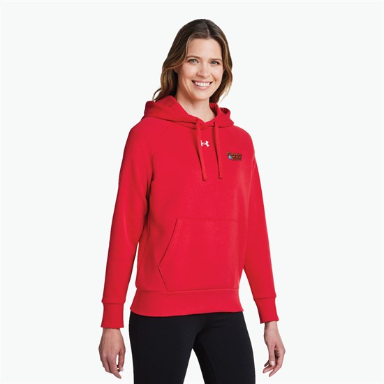 Under Armour Rival Fleece Hoodie - Women's - Embroidered