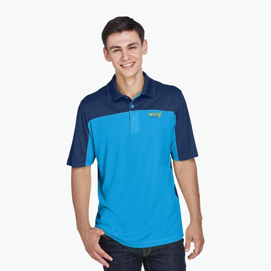 Core Colorblock Performance Pique Polo - Men's