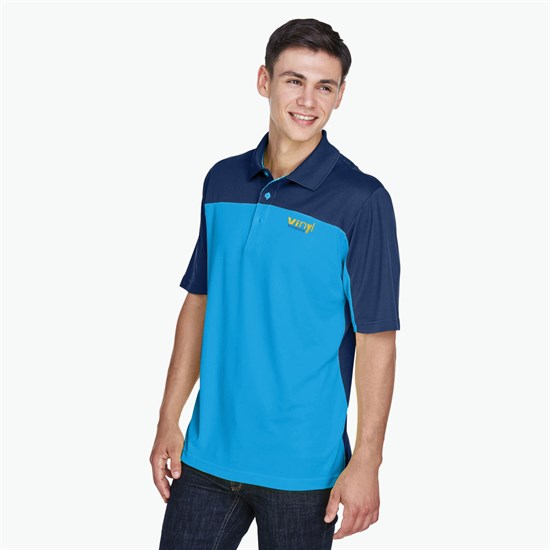 Core Colorblock Performance Pique Polo - Men's