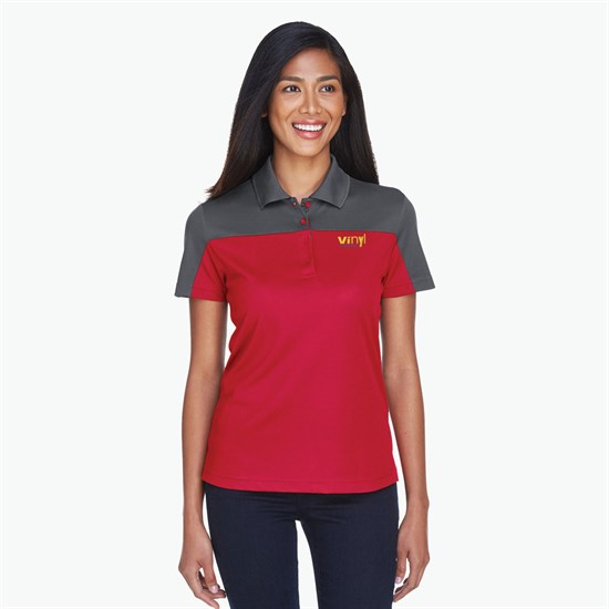 Core Colorblock Performance Pique Polo -Women's