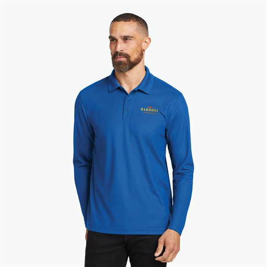 OGIO® Caliber Long-Sleeve Performance Polo