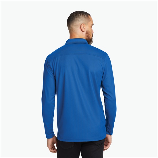 OGIO® Caliber Long-Sleeve Performance Polo