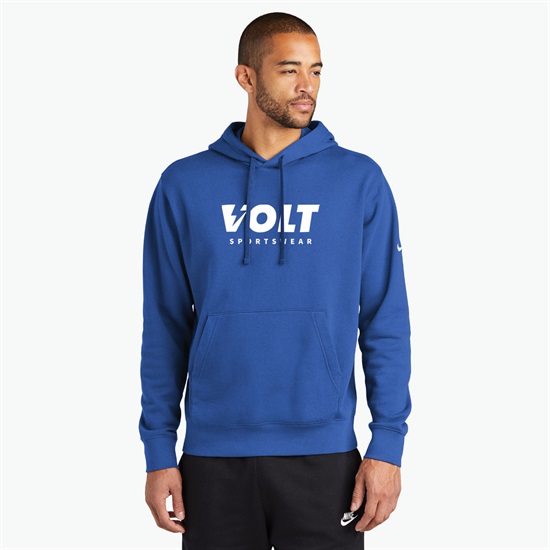 Nike Club Fleece Sleeve Swoosh Pullover Hoodie - Men's - Silkscreened