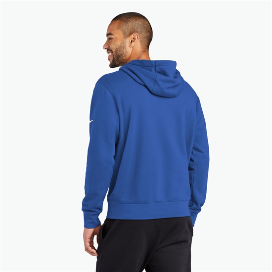 Nike Club Fleece Sleeve Swoosh Pullover Hoodie - Men's - Silkscreened