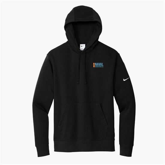 Nike Club Fleece Sleeve Swoosh Pullover Hoodie - Men's - Embroidered