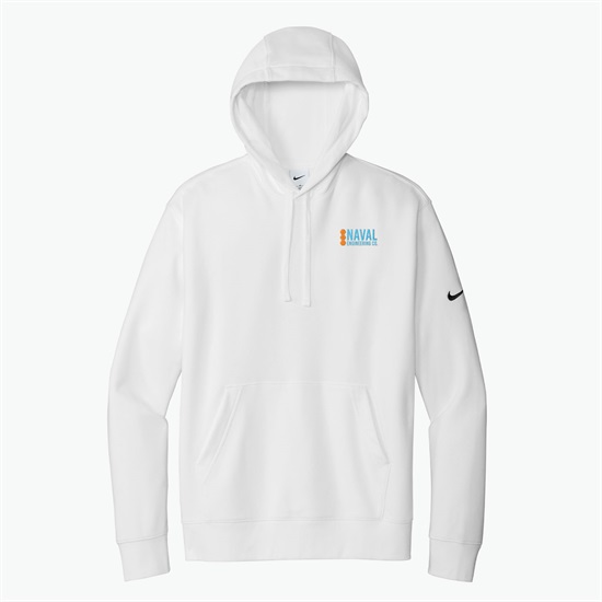 Nike Club Fleece Sleeve Swoosh Pullover Hoodie - Men's - Embroidered