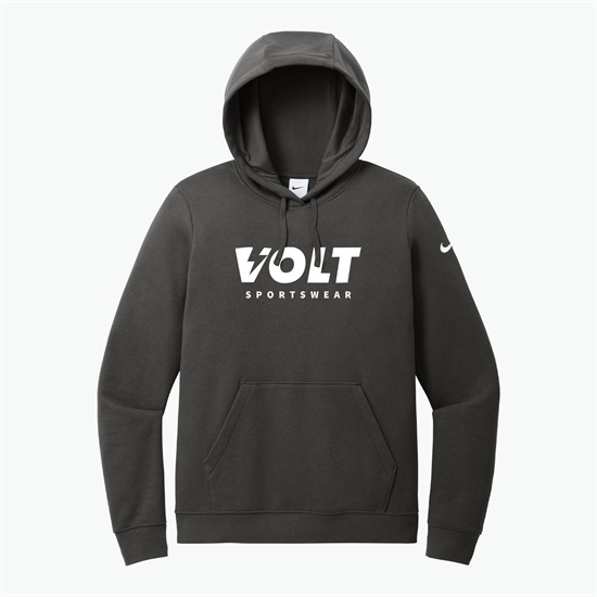 Nike Club Fleece Sleeve Swoosh Pullover Hoodie - Women's - Silkscreened