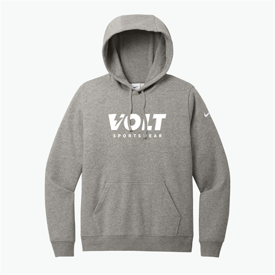 Nike Club Fleece Sleeve Swoosh Pullover Hoodie - Women's - Silkscreened