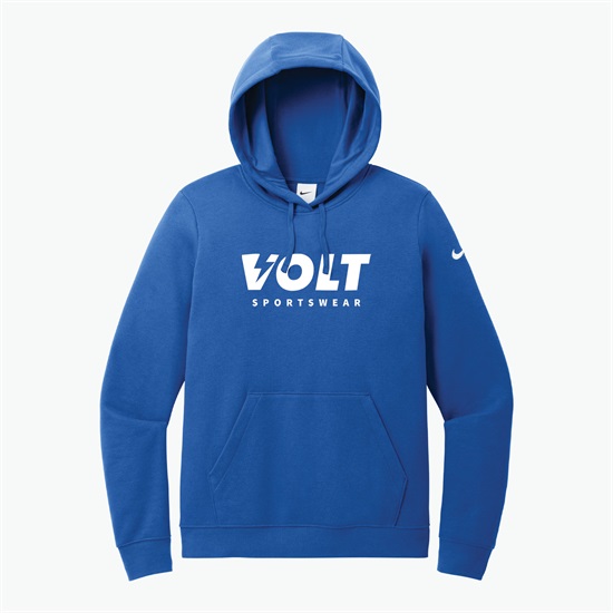Nike Club Fleece Sleeve Swoosh Pullover Hoodie - Women's - Silkscreened