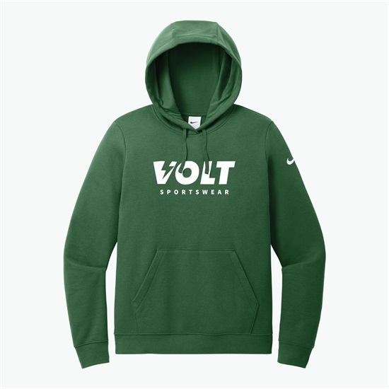 Nike Club Fleece Sleeve Swoosh Pullover Hoodie - Women's - Silkscreened