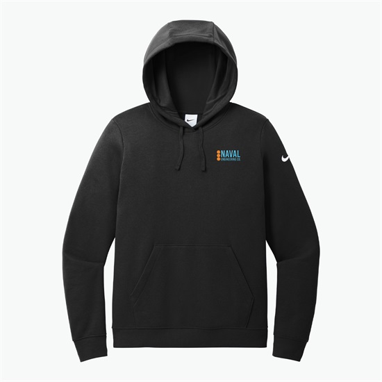 Nike Club Fleece Sleeve Swoosh Pullover Hoodie - Women's - Embroidered