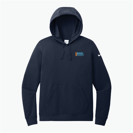 Nike Club Fleece Sleeve Swoosh Pullover Hoodie - Women's - Embroidered