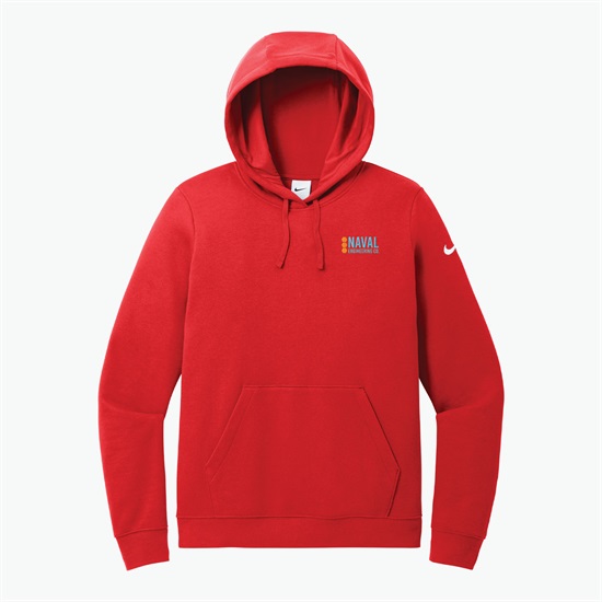 Nike Club Fleece Sleeve Swoosh Pullover Hoodie - Women's - Embroidered